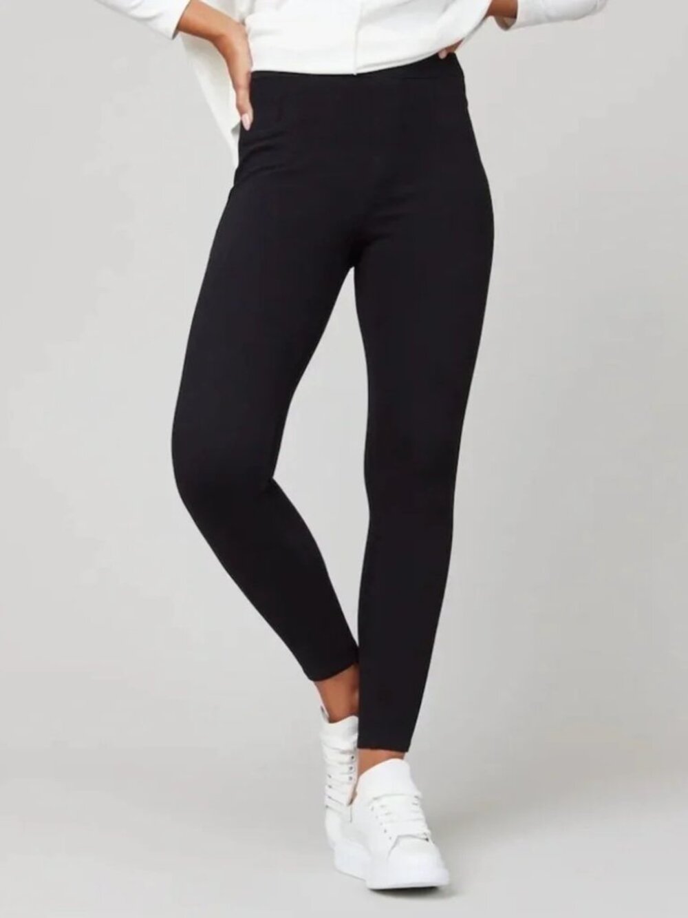 Spanx Jean-ish Leggings (Black Pull-On Denim Leggings)